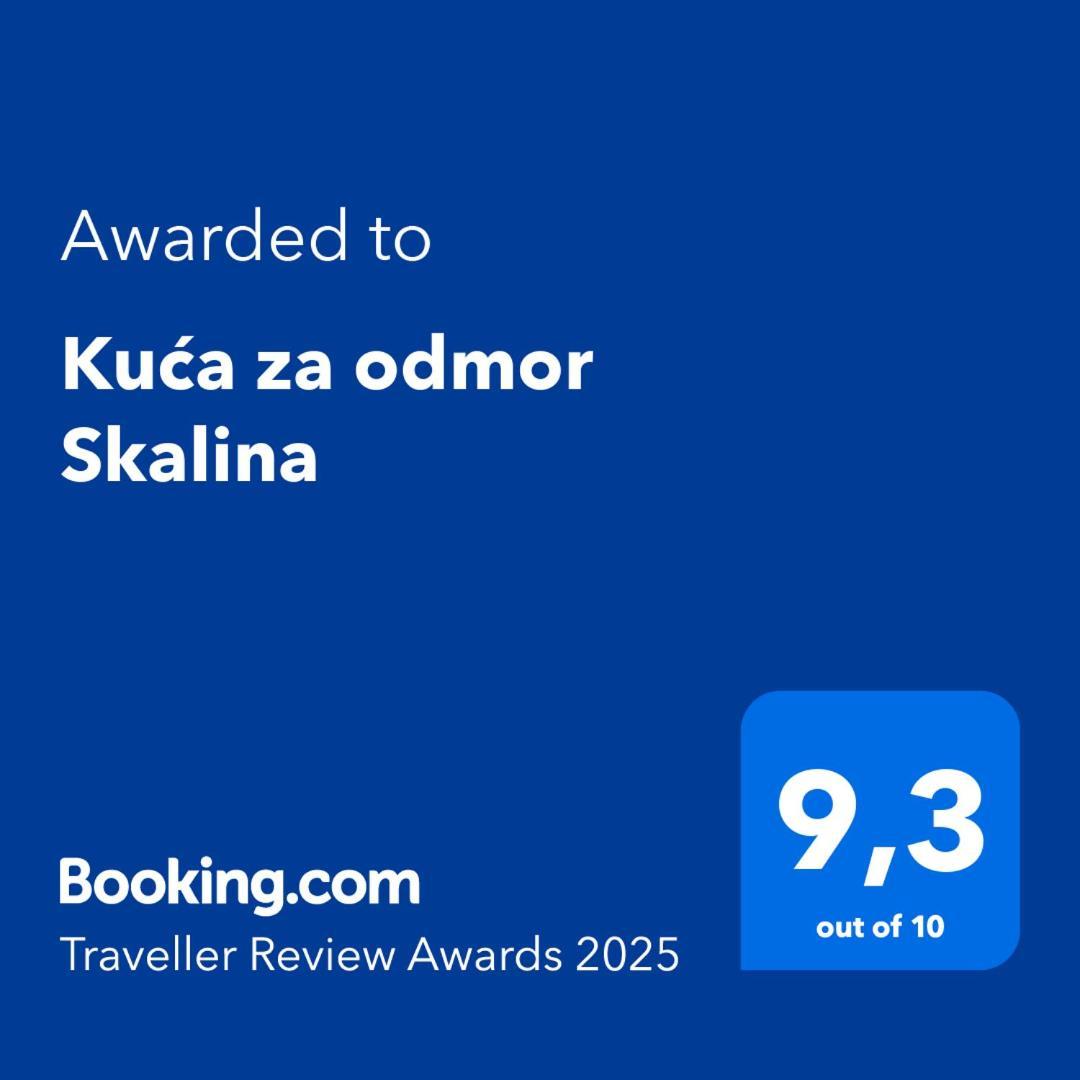 斯普利特卡Kuca Za Odmor Skalina - Sea View别墅 外观 照片